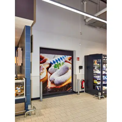 Image for V 2012 – Supermarket, flexible high-speed door