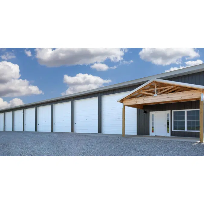 254P Commercial Overhead Sectional Door
