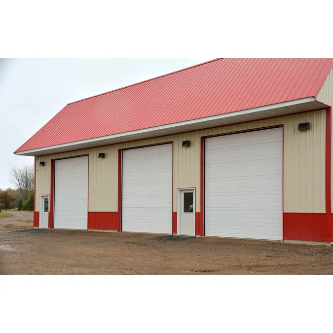 255P Commercial Overhead Sectional Door