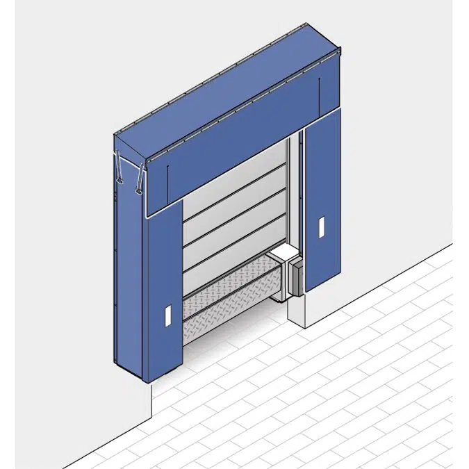 BIM objects - Free download! DDF10 dock shelter | BIMobject