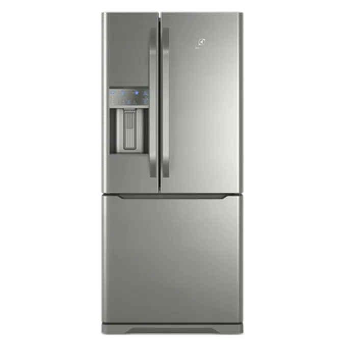 Refrigerator French Door Water and Ice Dispenser 538L Stainless Steel