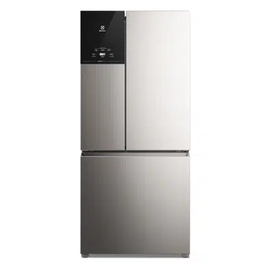 obraz dla Electrolux Multidoor Efficient Refrigerator with AutoSense 587 L Inox Look (IM8S)