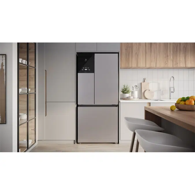 Electrolux Multidoor Efficient Refrigerator with AutoSense 587 L Inox Look (IM8S)