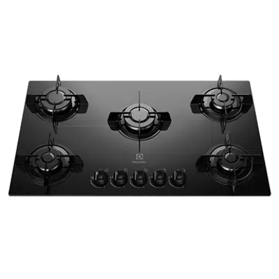 Image pour Gas hob with 5 burners 