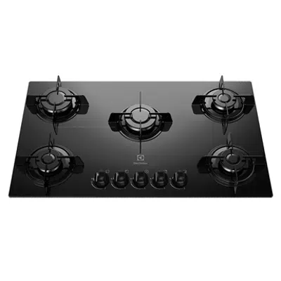 afbeelding voor Gas hob with 5 burners 