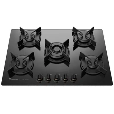 Immagine per Pro series gas hob with 5 burners