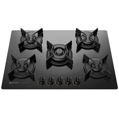 Image for Pro series gas hob with 5 burners