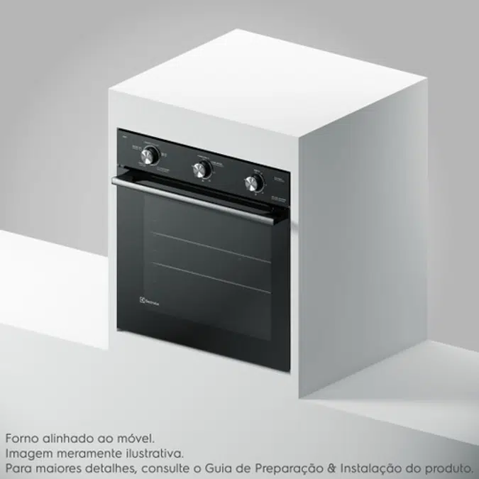 Electrolux 80L Efficient Electric Built-In Oven with PerfectCook (OE8EL)