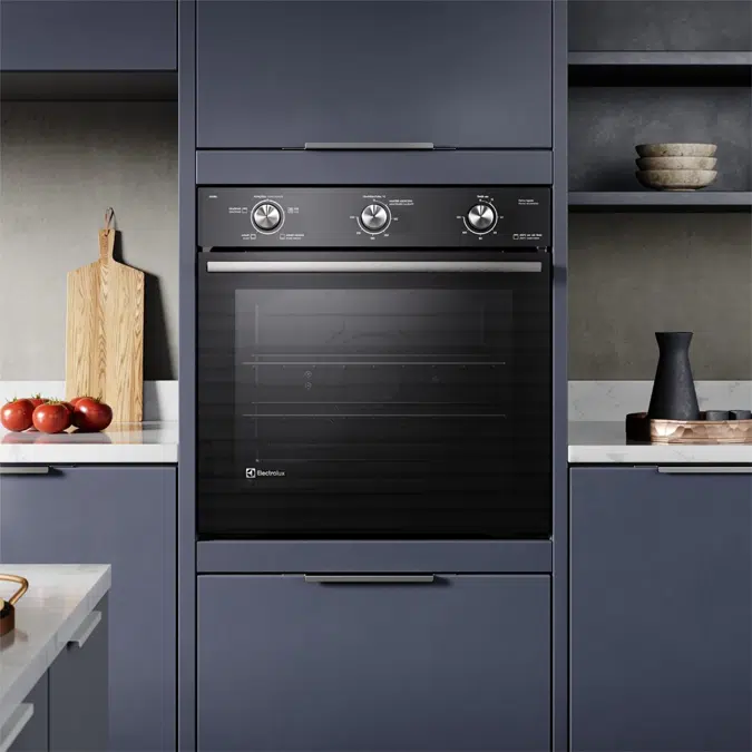 Electrolux 80L Efficient Electric Built-In Oven with PerfectCook (OE8EL)