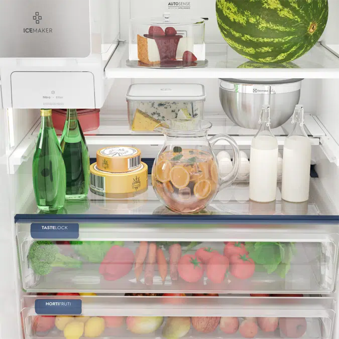 Electrolux Multidoor Refrigerator with FlexiSpace Pro Series 541L (IQ8IB)