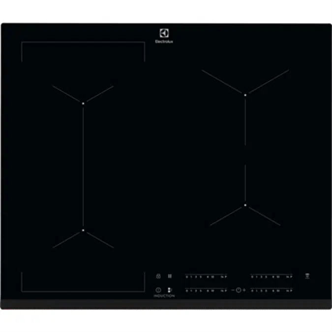 Unicook electric hob with 4 burners