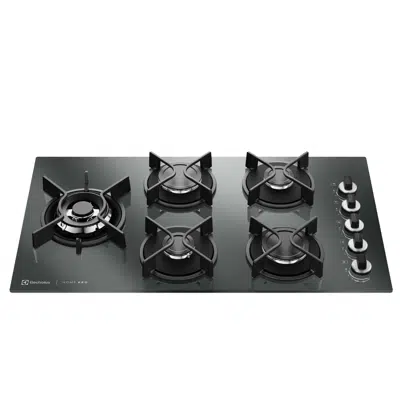 Image for Cooktop 5 Bocas Electrolux Gás Home Pro Espelhado, Chama Precisa e Multi Chama (KE5HP)