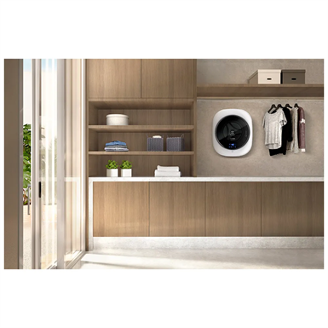 BIM objects Free download! Washer Dryer Combo Mini Duo BIMobject