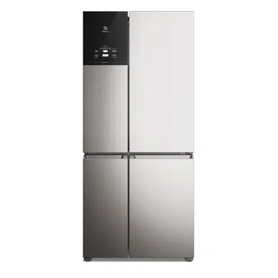 Image for Electrolux Multidoor Experience Refrigerator with FlexiSpace 581 L Inox Look (IQ8S)