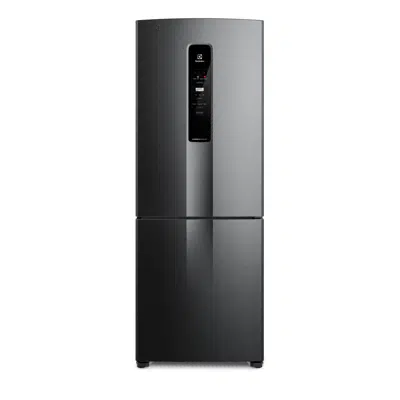 Image for Electrolux Black Inverter Frost Free Bottom Freezer 490L IB54B Refrigerator