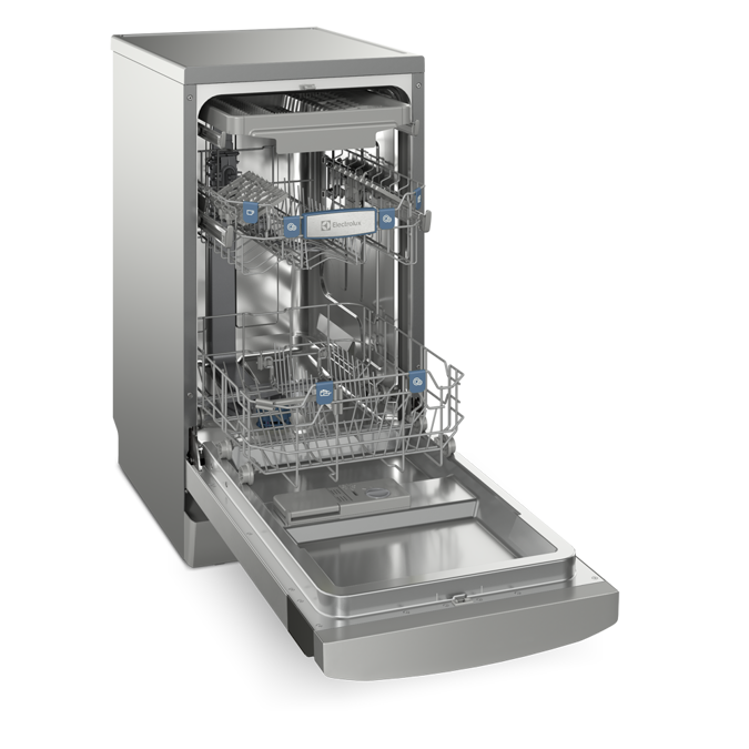 BIM objects Free download! Stainless Steel Dishwasher With 10