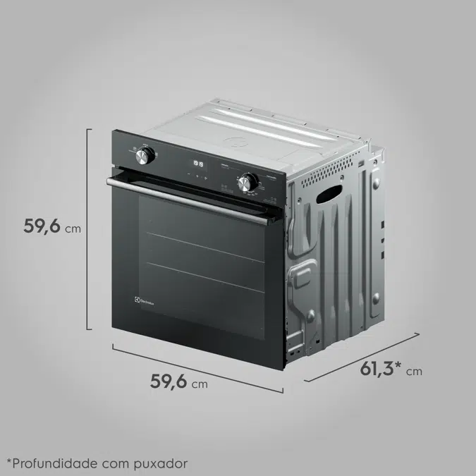 Gas Built-in Oven 80l Efficient With Perfectcook360