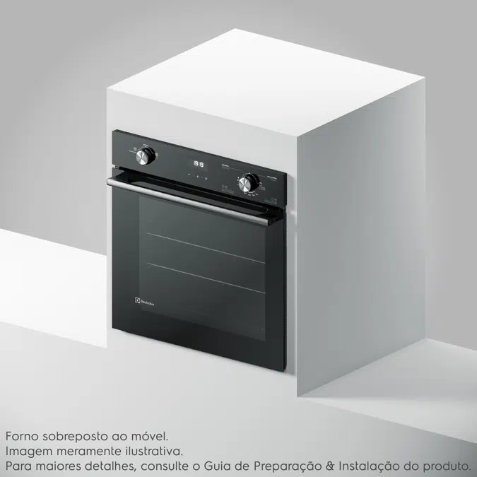 Gas Built-in Oven 80l Efficient With Perfectcook360