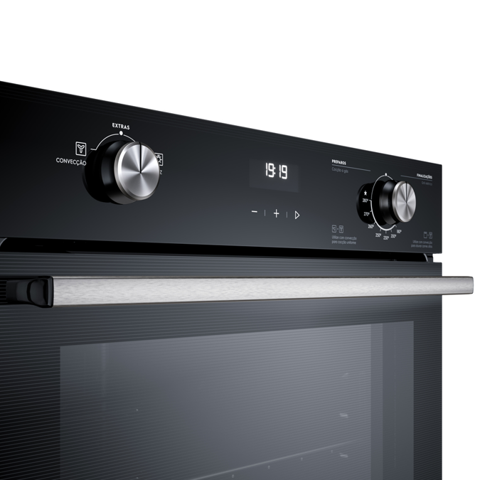 Gas Built-in Oven 80l Efficient With Perfectcook360