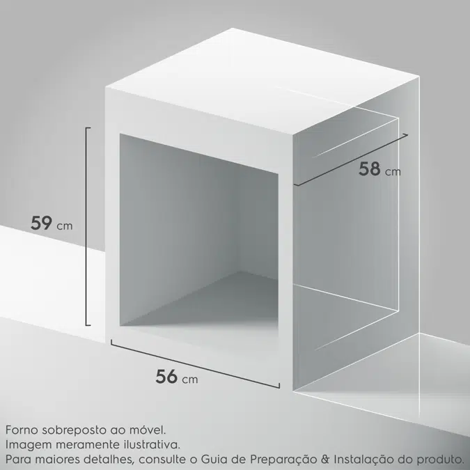 Forno de Embutir Elétrico 80L Electrolux Experience (OE8EA)