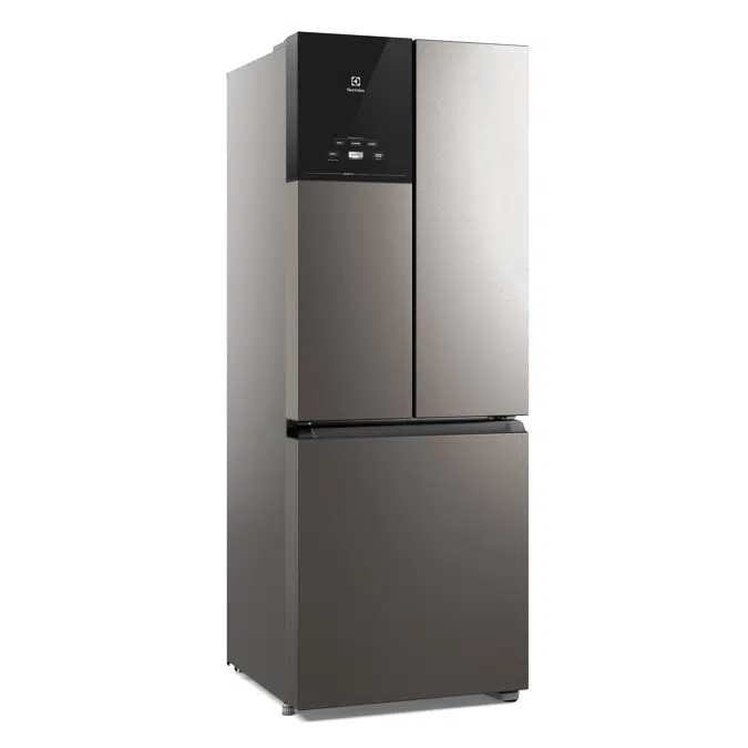 Geladeira Electrolux Frost Free Inverter 480L Efficient AutoSense 3 Portas Inox Look (IM7S)