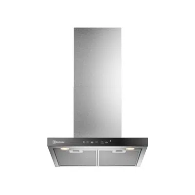 Image for Electrolux 60cm Inox Experience Wall Hood with Artificial Intelligence and High Suction Power (CE6TF) 
