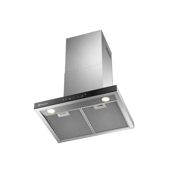 Electrolux 60cm Inox Experience Wall Hood with Artificial Intelligence and High Suction Power (CE6TF) 