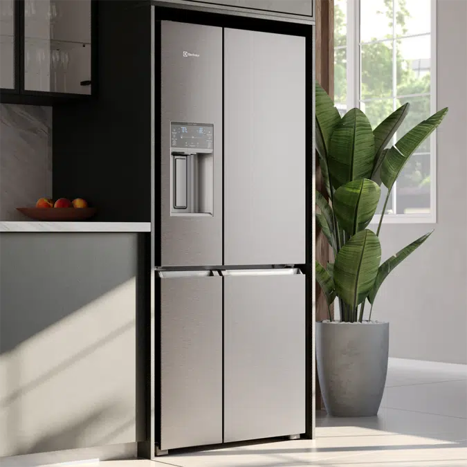 Electrolux Multidoor Refrigerator with FlexiSpace Home Pro 541L (IQ8IS)