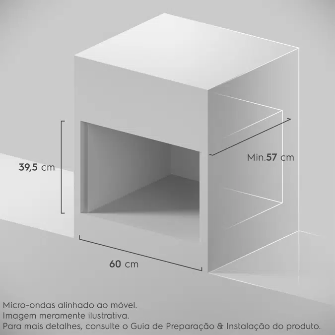 Micro-ondas Electrolux 34L Inox Home Pro com Grill e Função Tira Odores (ME3HP)