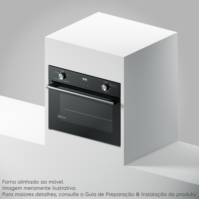 Electric Built-in Oven 50l Efficient With Perfectcook360