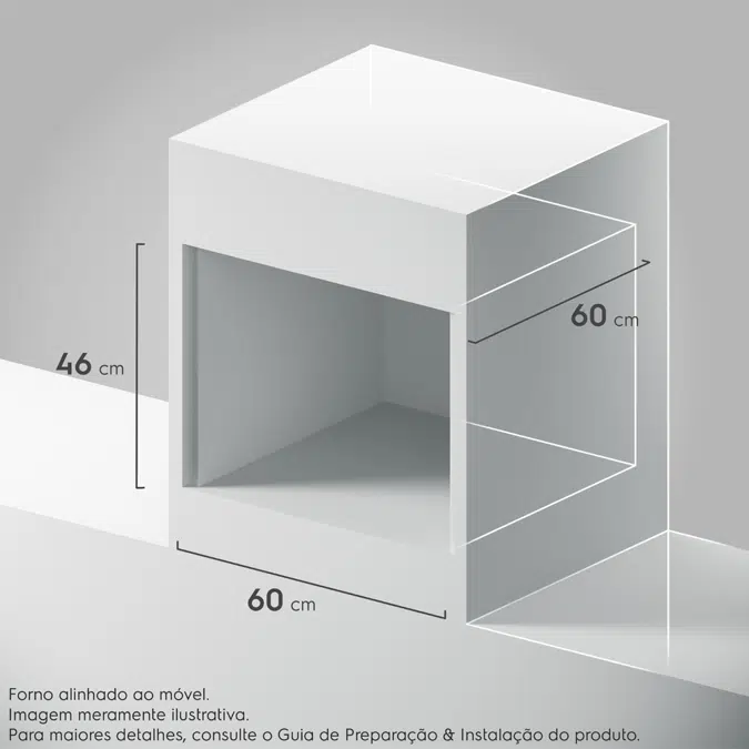 Forno de Embutir Elétrico 50L Electrolux Experience (OE5EA)