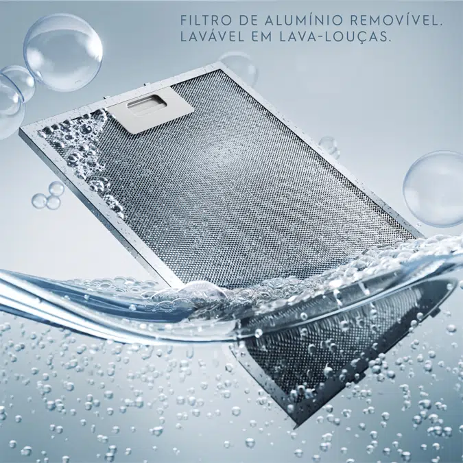 Depurador de Ar Electrolux 60cm Retrátil Inox Efficient com Luz de LED (DE6RS)
