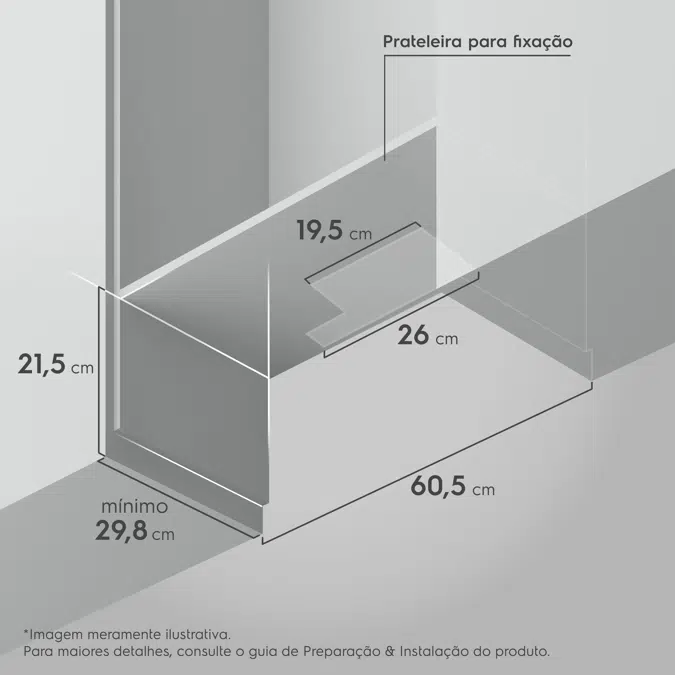 Depurador de Ar Electrolux 60cm Retrátil Inox Efficient com Luz de LED (DE6RS)