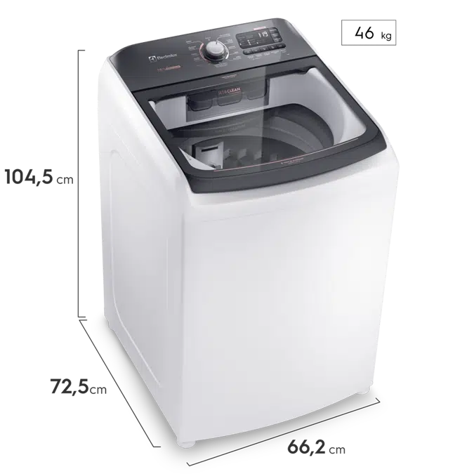 Washer 18kg Premium Car With Stainless Steel Basket And Time Control