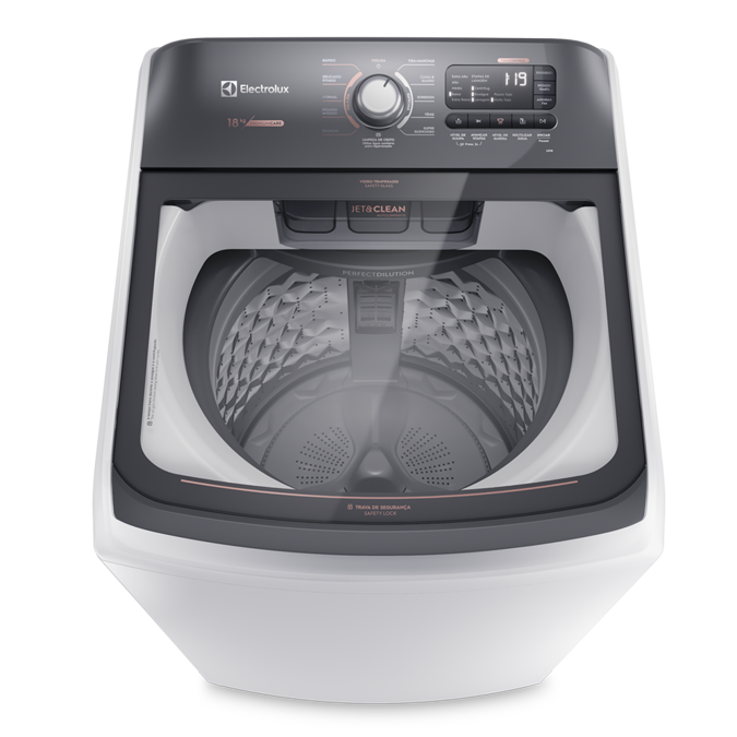 Washer 18kg Premium Car With Stainless Steel Basket And Time Control