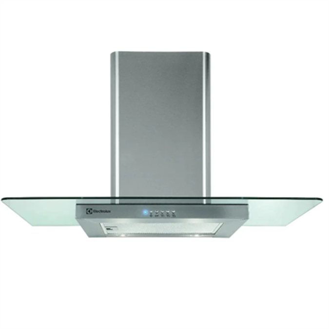 BIM objects Free download! 90cm Wall Cooker Hood, Tempered Glass