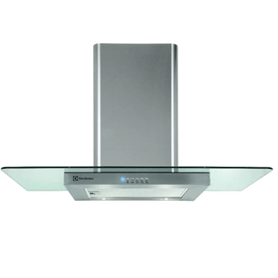 Image for 90cm Wall Cooker Hood, Tempered Glass