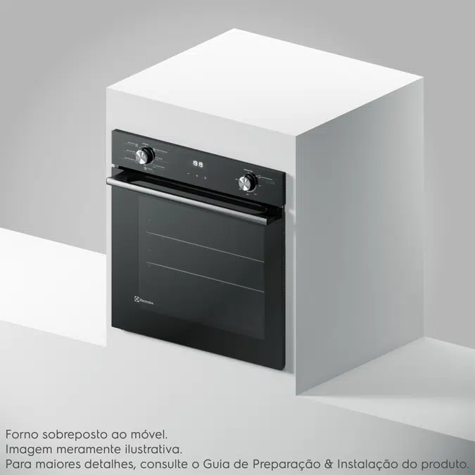 Electric Built-in Oven 80l Efficient With Perfectcook360