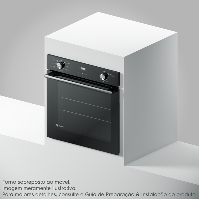 Electric Built-in Oven 80l Efficient With Perfectcook360