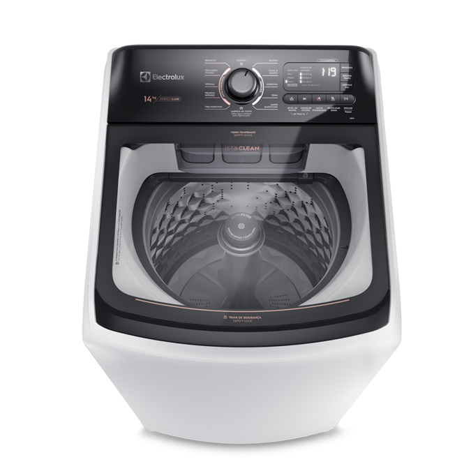 Washer 14kg Perfect Care With Stainless Steel Basket, Powerful Jets And Time Control