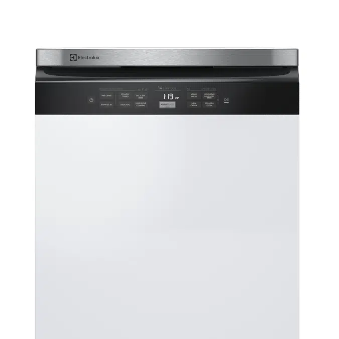 Electrolux 14 places setings White Dishwasher with Sanitize Shopping Function (LL14B)