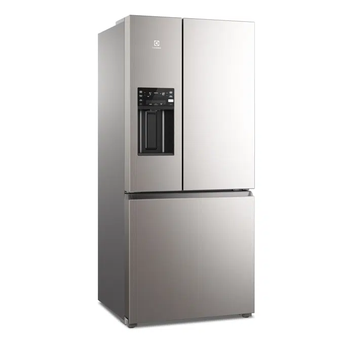 Electrolux Multidoor Efficient Refrigerator with AutoSense and Water and Ice Dispenser 540 L Inox Look (IM8IS)