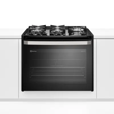 Image for Electrolux Black Experience 5-burner Built-In Stove with Glass Table, PerfectCook360 and VaporBake (FE5EP)