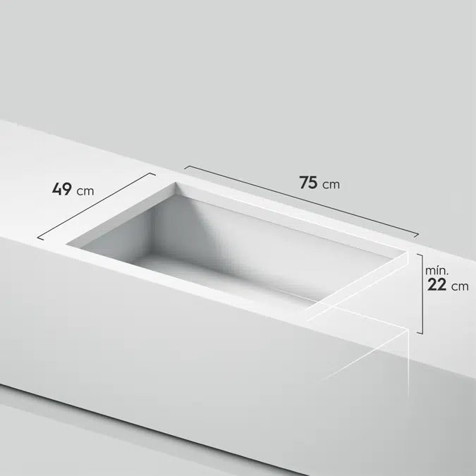 Electrolux Two-in-One Induction hob with Integrated Hood (IE8CH)