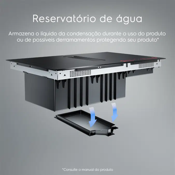 Electrolux Two-in-One Induction hob with Integrated Hood (IE8CH)
