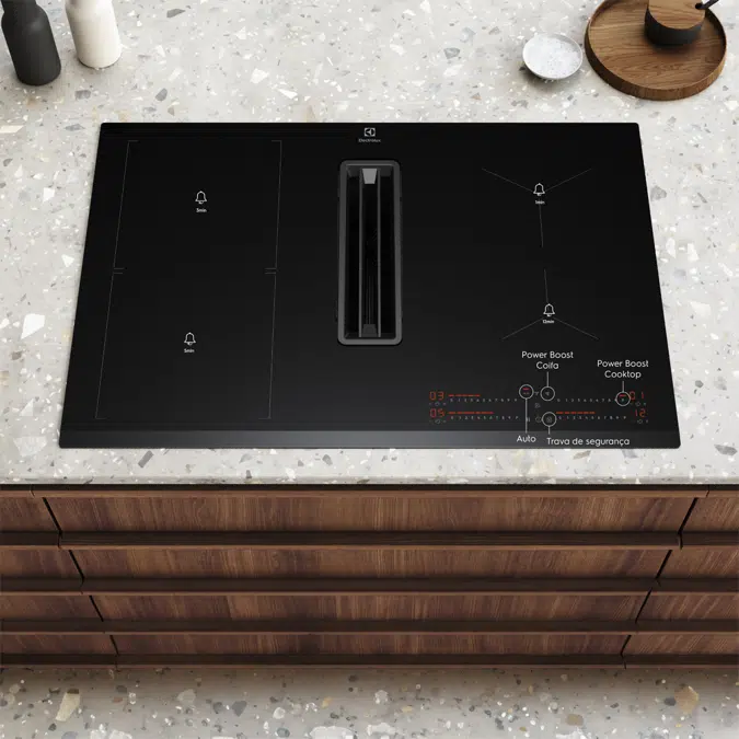 Electrolux Two-in-One Induction hob with Integrated Hood (IE8CH)