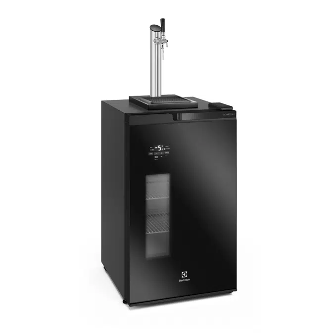 Cervejeira Home Bar Electrolux Frost Free 100L com Torre de Chopp e Porta de Vidro Preta (EB10C)