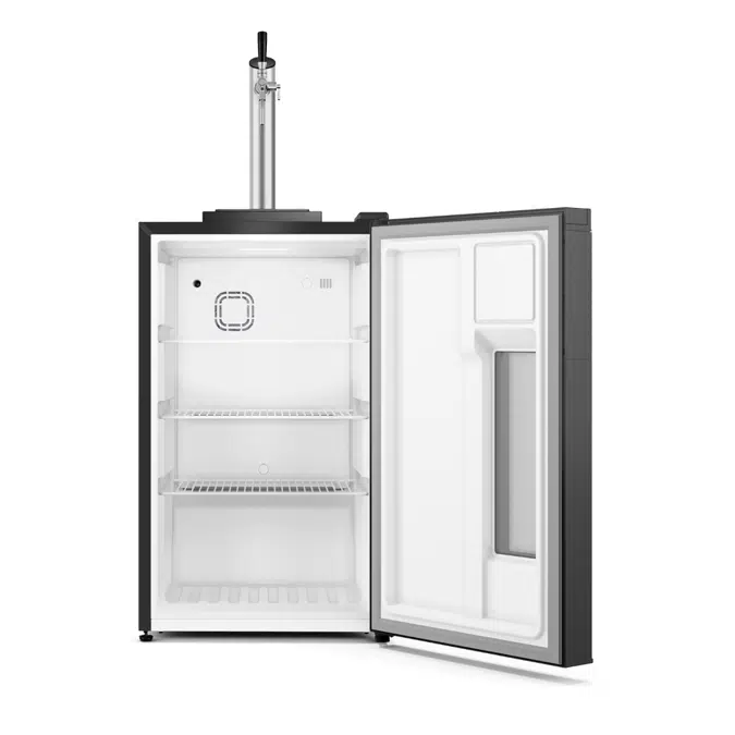 Cervejeira Home Bar Electrolux Frost Free 100L com Torre de Chopp e Porta de Vidro Preta (EB10C)