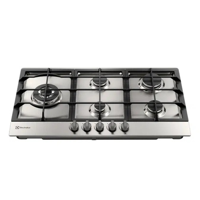 Electrolux Gas Hob 5 Burner Stainless Steel (KE9DX)