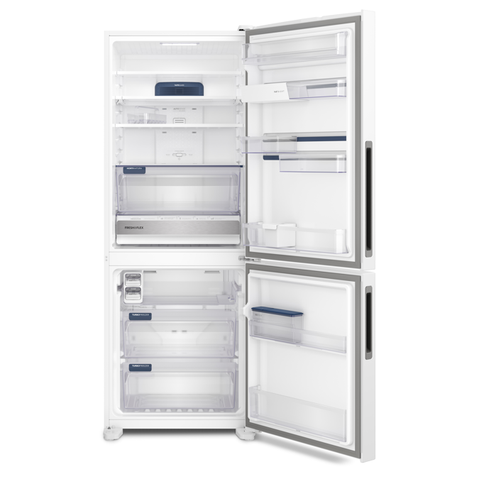 BIM objects Free download! Electrolux White Frost Free Bottom Freezer